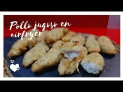 POLLO REBOZADO EN FREIDORA DE AIRE