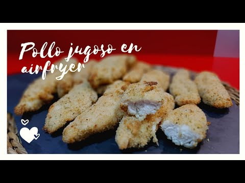 POLLO REBOZADO EN FREIDORA DE AIRE