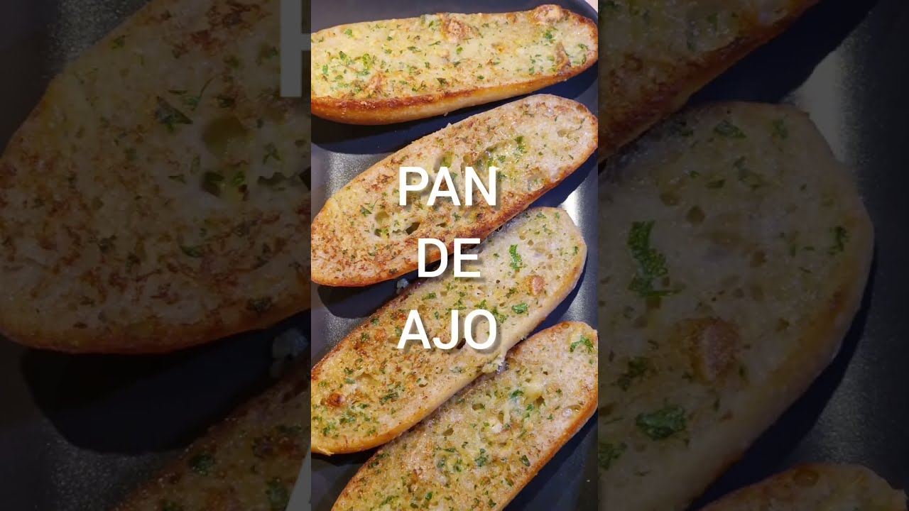 Pan de Ajo en Freidora de aire recetástico