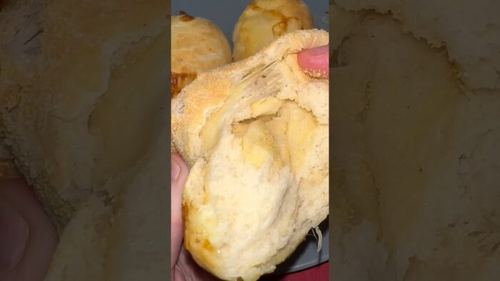 Pan de leche en freidora de aire Relleno de Queso 🧀 #short #shorts #pandeleche #pan