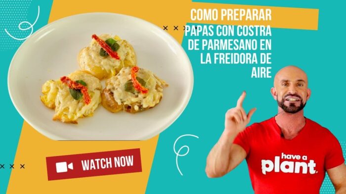 Papas Con Costra De Parmesano En La Freidora De Aire