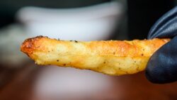 Papas perfectas en la freidor a de Aire