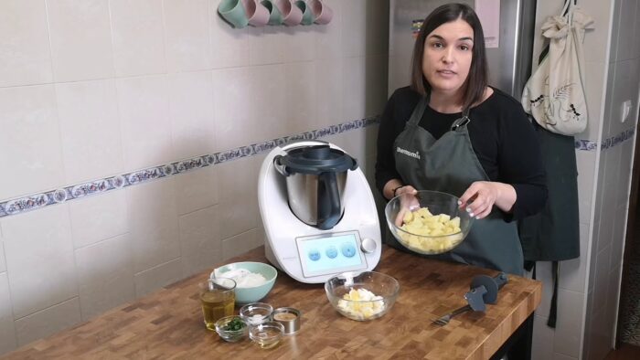 Patatas aliñadas con Thermomix «papas aliñas»