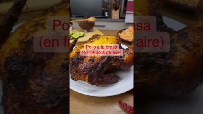 Pollo a la brasa en freidora de aire | #pollo #airfryer #airfryerrecipes