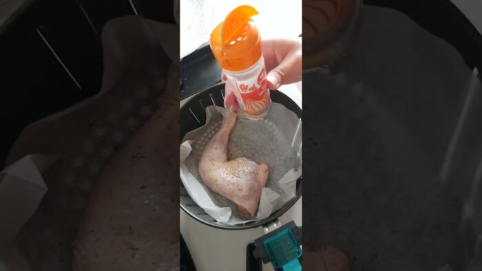 Pollo en la freidora de aire