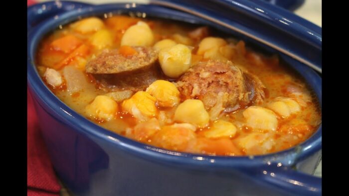 Potaje de garbanzos con Thermomix | Receta fácil