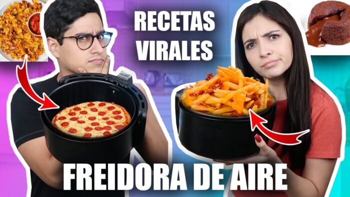 RECETAS VIRALES CON FREIDORA DE AIRE!!! ¿FUNCIONAN?