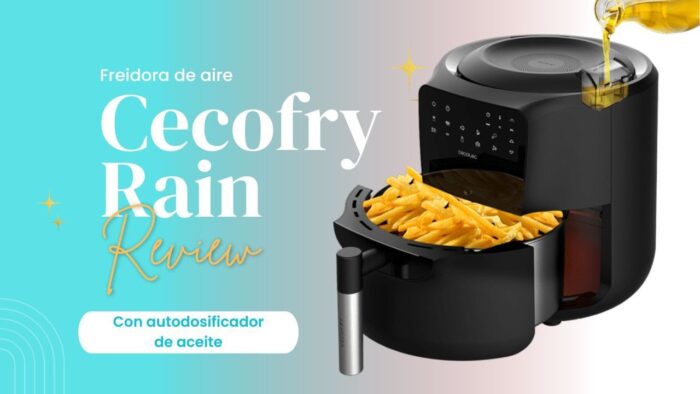 🔶 REVIEW de la Freidora de Aire Cecofry Rain ¡Súper Innovadora!