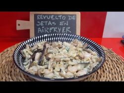 REVUELTO DE SETAS EN FREIDORA DE AIRE #cosori #airfryer #freidoradeaire