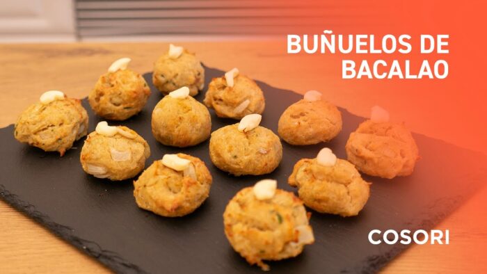 Receta – Buñuelos de bacalao en freidora de aire Cosori. ¡Repetirás una y una vez!
