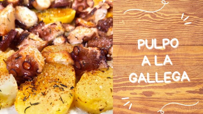 Receta de PULPO a la GALLEGA en FREIDORA de AIRE 🐙 ¡en menos de 30 minutos! #freidoradeaire