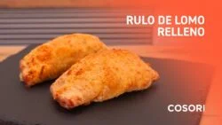 Receta de rulo de lomo relleno en freidora de aire Cosori – ¡Crujiente y delicioso!