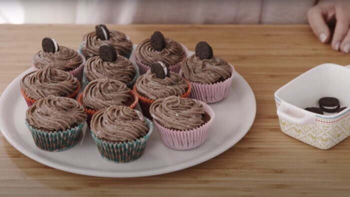 Recetas Thermomix ® TM5 – Cupcakes de galletas de OREO