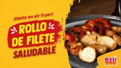 Rollo de Filete de Cerdo en Air Fryer | HAZLO CON MAXICARNE