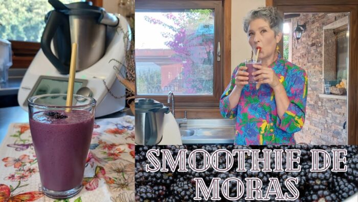 🫐🥤 SMOOTHIE | BATIDO DE MORAS 🫐🥤 FRESCO Y NUTRITIVO con Thermomix® #TM6 #TM5 #TM31