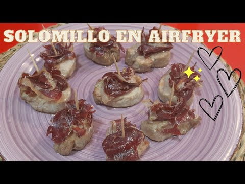 SOLOMILLO IBERICO EN FREIDORA DE AIRE #airfryer #freidoradeaire #sanvalentin