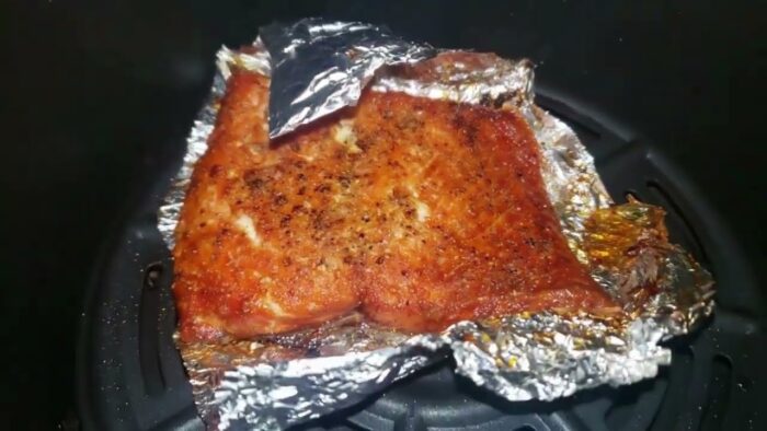 Salmón en Freidora de Aire y Salsa de Mango! – SinPretextos.