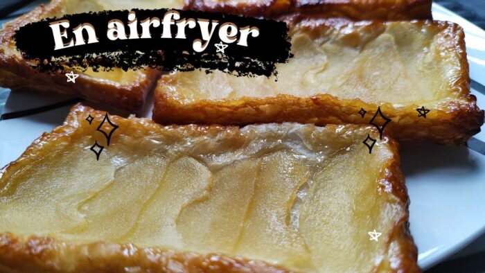 TARTALETAS de MANZANA 🍎 en FREIDORA de AIRE