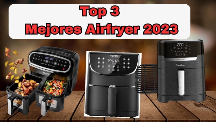 ✅TOP 3 mejor freidora de aire2023,mejores freidoras sin aceite,mejores freidoras de aire
