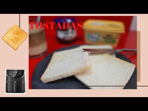 TOSTADAS DE PAN EN FREIDORA DE AIRE #cosori #tostadas #trucosdecocina