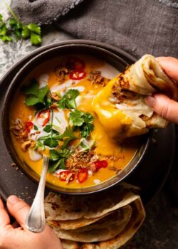Thai Coconut Pumpkin Soup | RecipeTin Eats