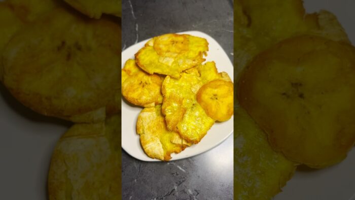 Tostones o patacones en freidora de aire #airfryer #airfryerrecipes
