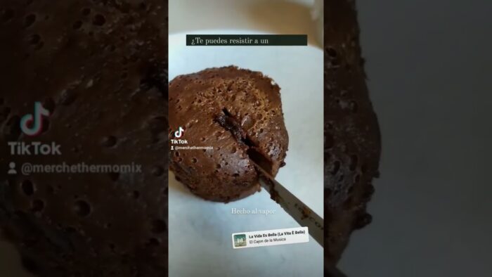 Volcán de chocolate. #volcandechocolate #thermomix #tm6 #thermomixtm6 #chocolate #coulant