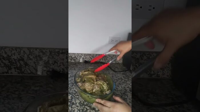 carne de cerdo en freidora de aire
