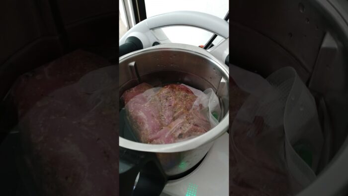 cocinando al vacio con #thermomix #tm6