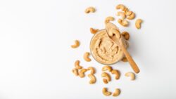 Crema dulce de anacardos para veganos