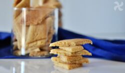 Galletas crujientes con sirope