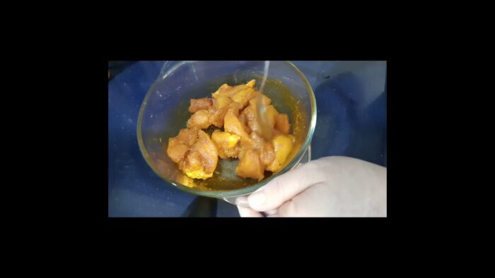 pincho de pollo 🍗 en freidora de aire