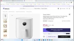 🍳¡Oferta Miravia! Mi Smart Air Fryer 3.5L Freidora de Aire Sin Aceite  barato 51€ ¡49 DTO! Opinión🍳