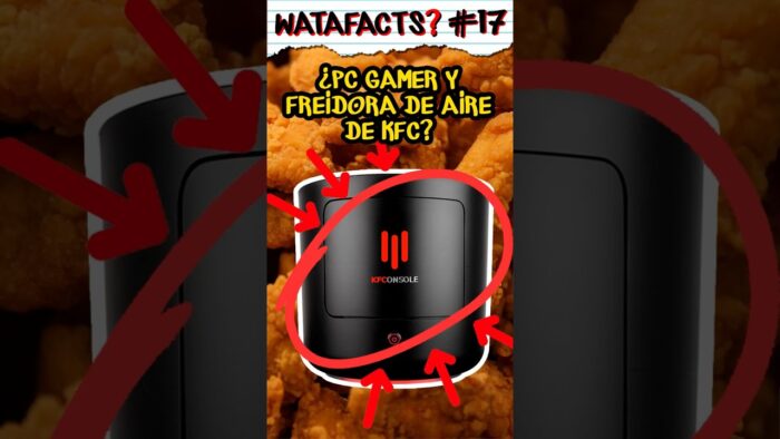 ¿Consola y freidora de aire de KFC? | Watafacts #shorts #curiosidades #datoscuriosos