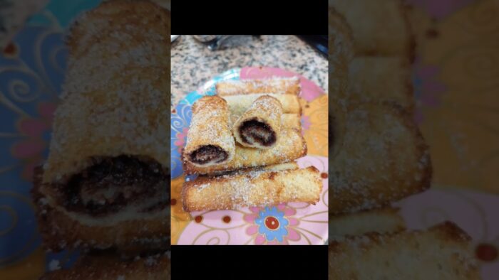 FLAMENQUINES DE CHOCOLATE EN FREIDORA DE AIRE (SIN ACEITE)