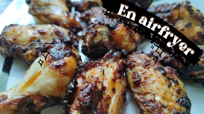 ALITAS DE POLLO BARBACOA EN FREIDORA DE AIRE. ‼️NOVEDAD EN MERCADONA ‼️
