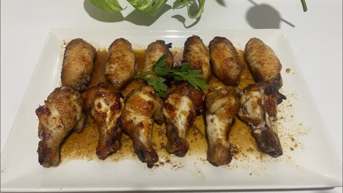 ALITAS DE POLLO 🍗 CON MIEL 🍯 EN FREIDORA DE AIRE¡Ricas, Ricas¡