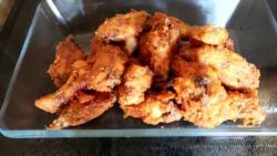 ALITAS DE POLLO En Salsa bufala en freidora de aire como prepararla @LACHEFNAYELI