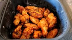 Air Fryer alitas de pollo frita En freidora De Aire como prepararla @LACHEFNAYELI