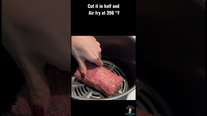 Air fryer Groud Beef Roll/ Rollo de Carne Molida en Freidora de aire #airfryer #groundbeefroll
