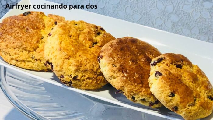 Airfryer Scones en tu freidora de aire