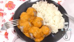 🍲Albóndigas con salsa de verduras y vino tinto en Thermomix🍲 #thermomix #receta #cocina