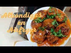 Albóndigas en Freidora de aire – Albóndigas en salsa #airfryer