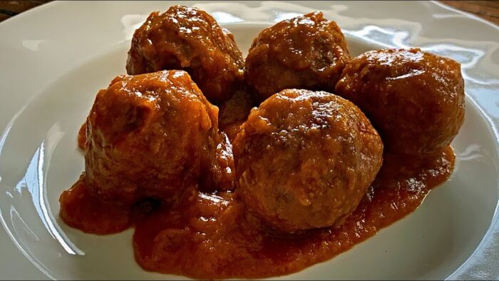 Albóndigas en freidora de aire