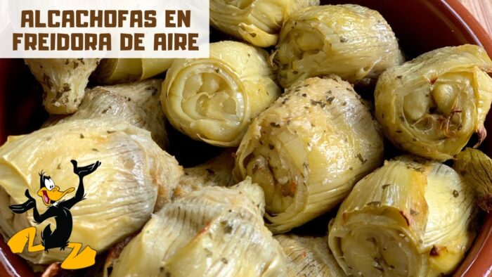 Alcachofas en Freidora de Aire 🤤 ¡Receta con Alcachofa en Air Fryer!