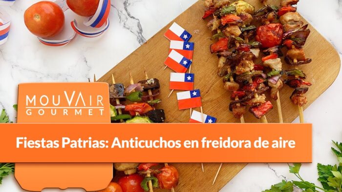 Anticuchos en freidora de aire | Mouvair Gourmet