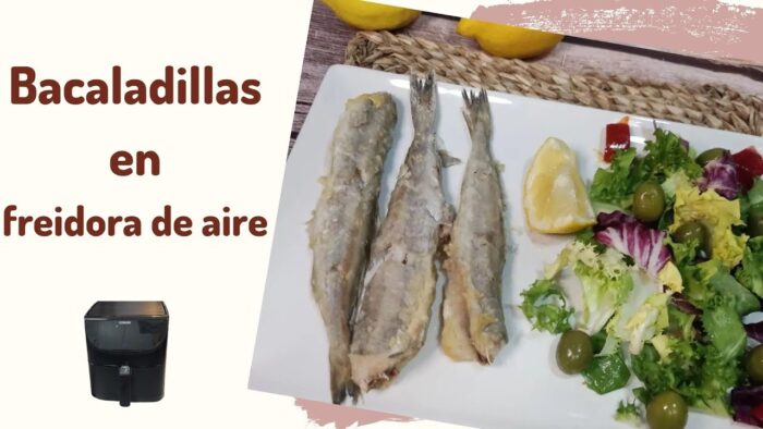 🐟 BACALADILLA en FREIDORA DE AIRE ¡Queda espectacular!😋