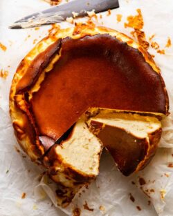 Basque Cheesecake | RecipeTin Eats