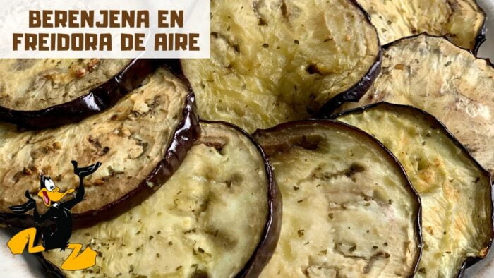 Berenjenas en Freidora de Aire 🍆 ¡Receta con Berenjena en Air Fryer!