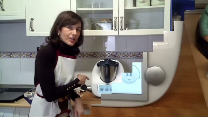 Bizcocho de chocolate en thermomix.